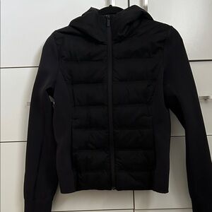 Lululemon Black Hooded Women's Jacket